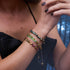 Bracelet Faucheuse brûlée | Crâne